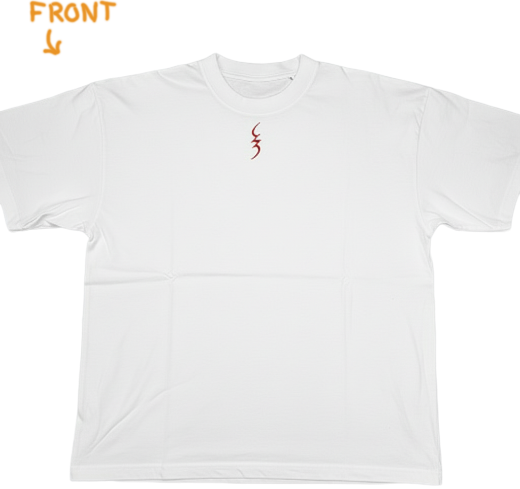 0OPS GRAPHIC [WHITE] TEE